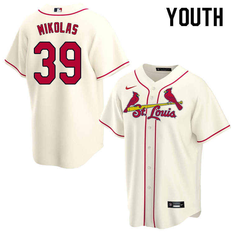 Nike Youth #39 Miles Mikolas St.Louis Cardinals Baseball Jerseys Sale-Cream